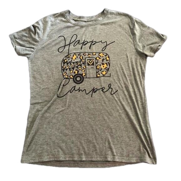 Happy Camper Tee Shirt - Picture 1 of 4